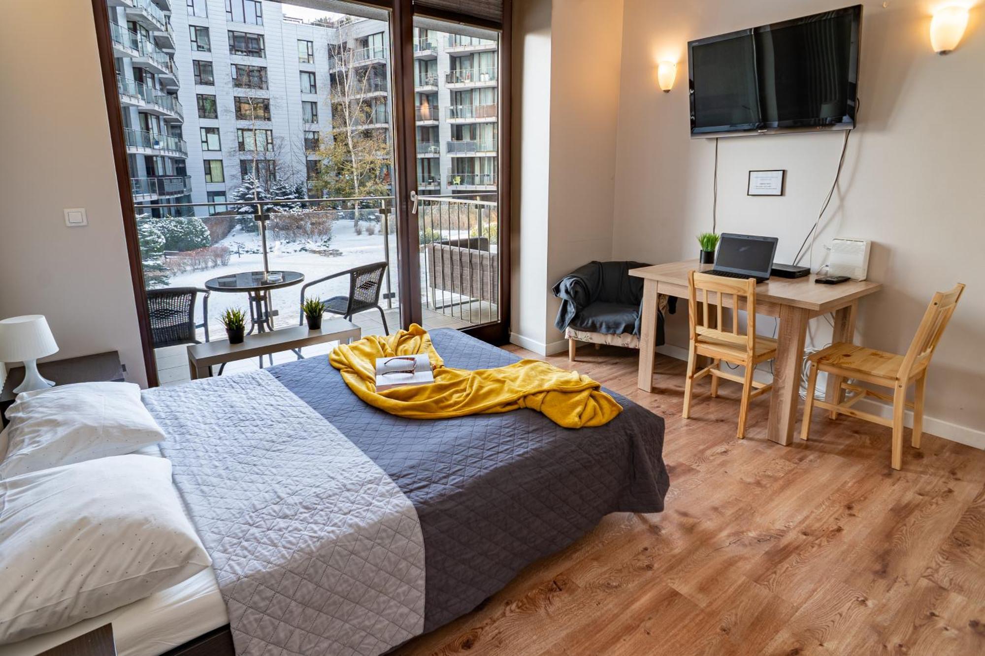Apartamenty Triton Park วอร์ซอ ภายนอก รูปภาพ