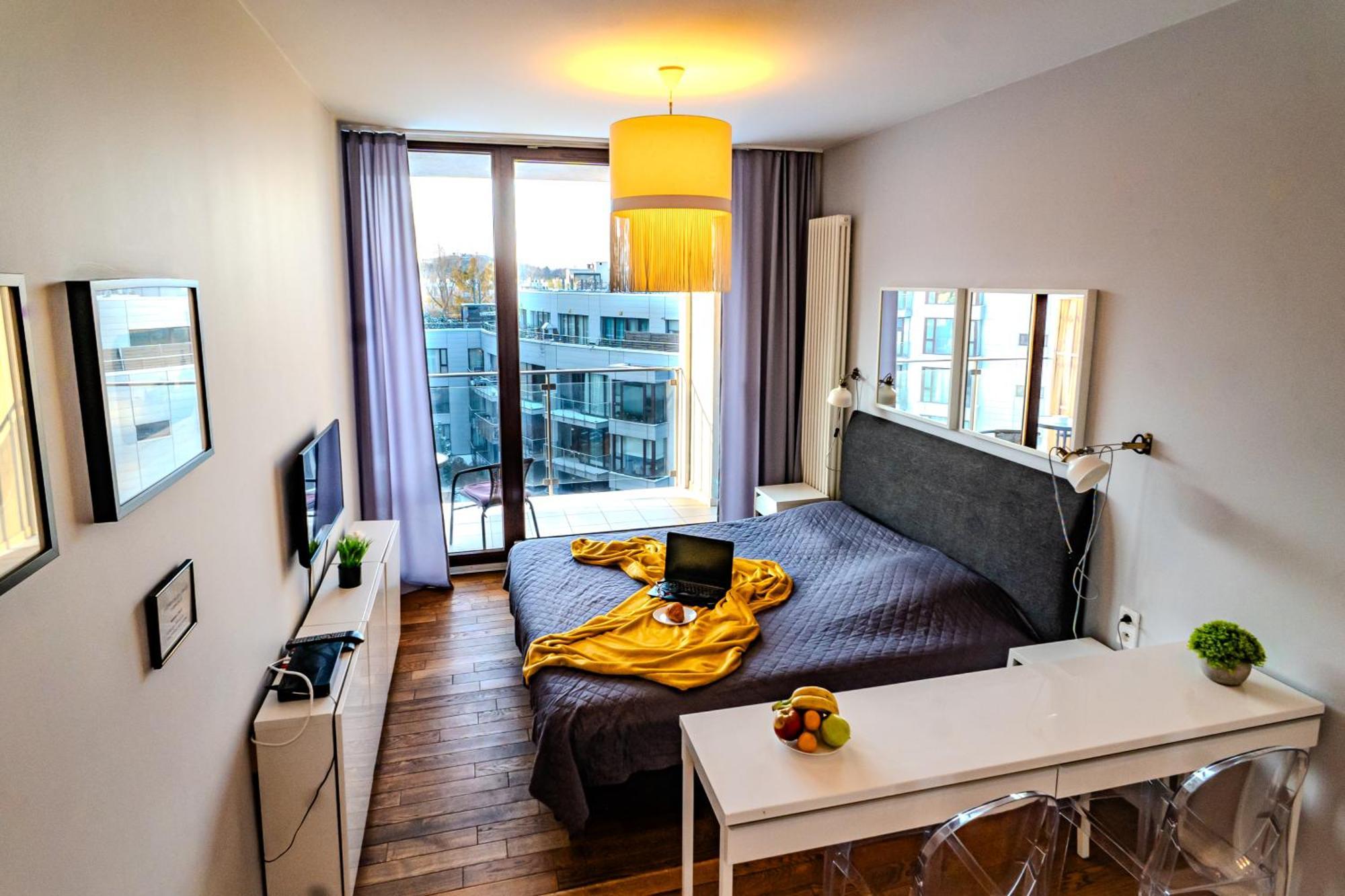 Apartamenty Triton Park วอร์ซอ ห้อง รูปภาพ
