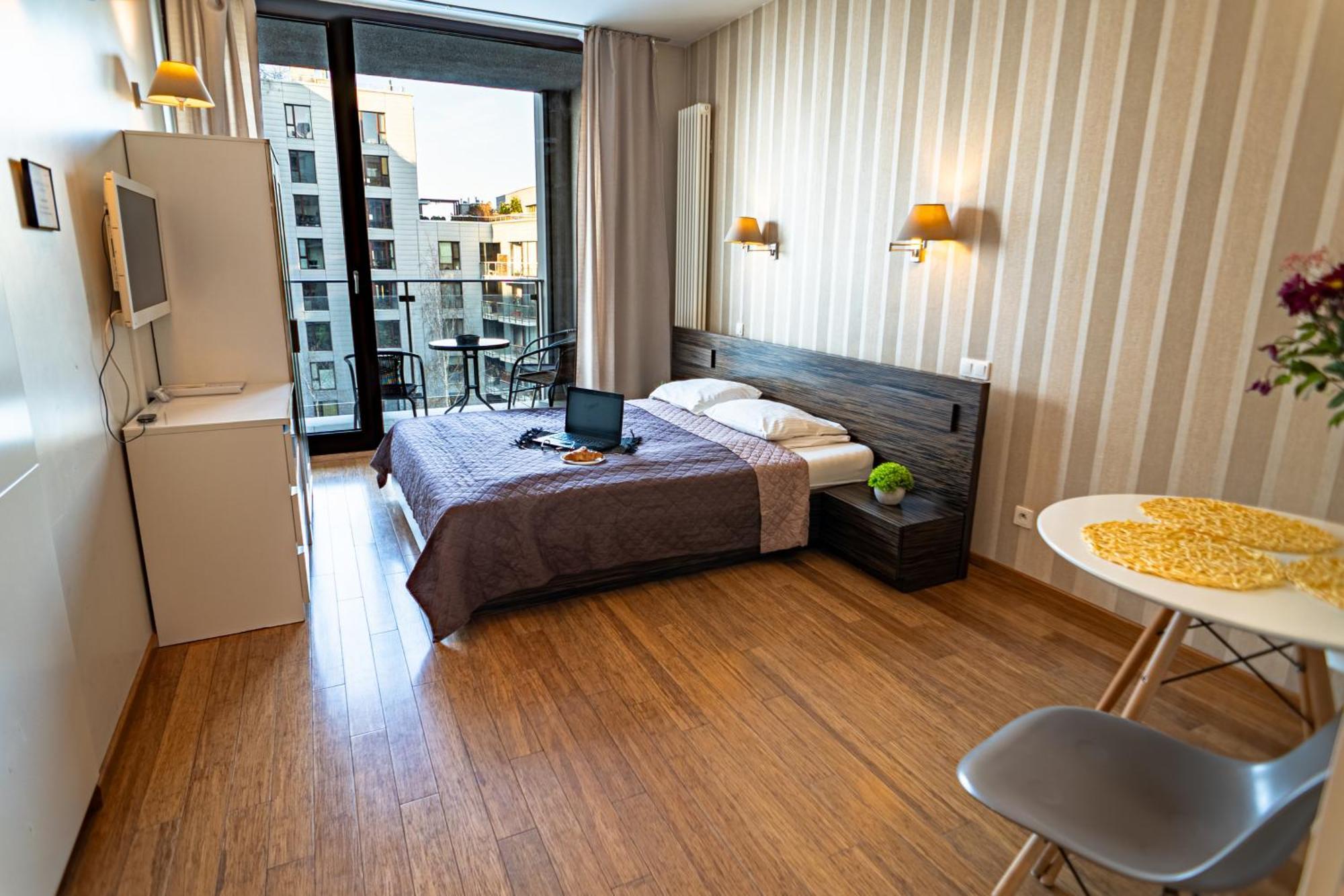 Apartamenty Triton Park วอร์ซอ ภายนอก รูปภาพ
