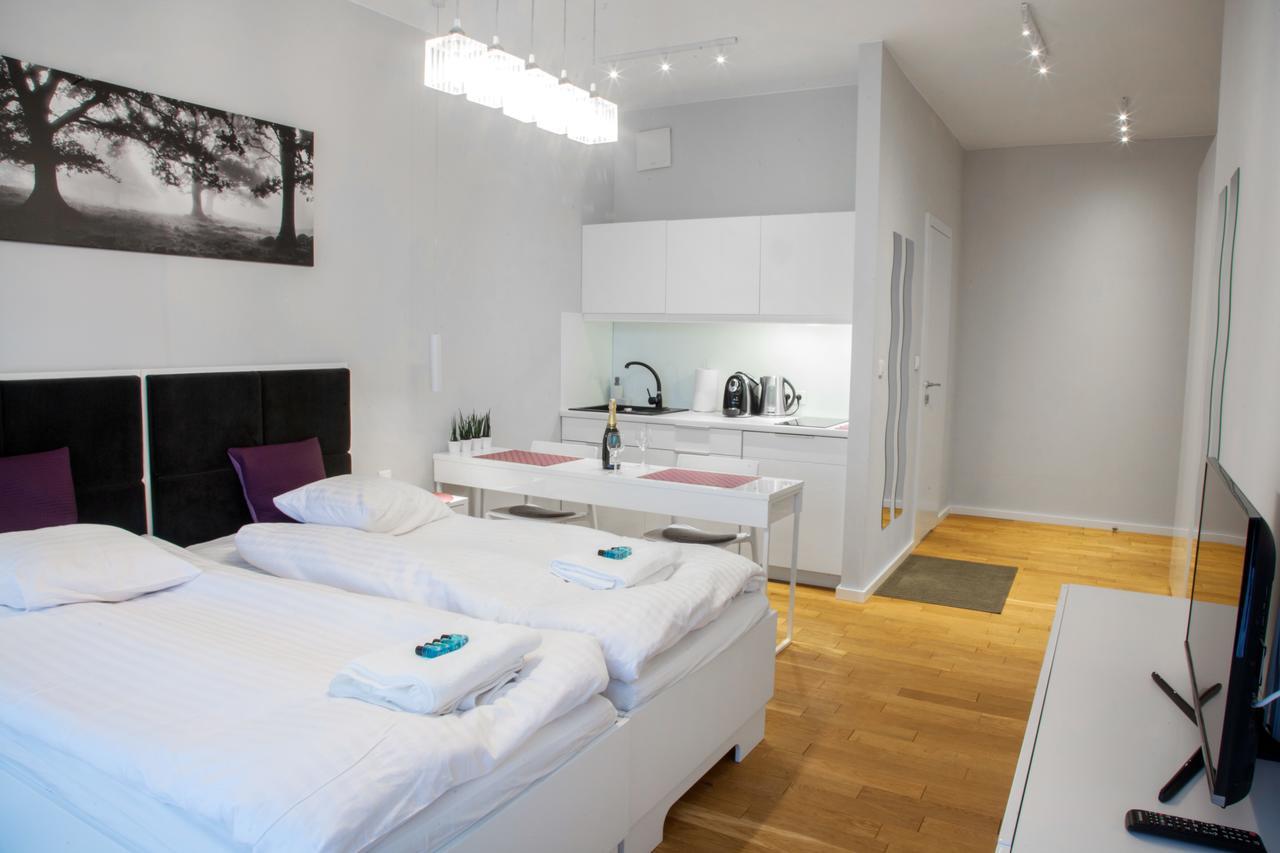 Apartamenty Triton Park วอร์ซอ ภายนอก รูปภาพ